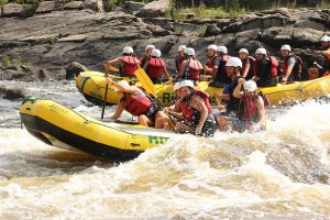 Sport Rafting High Intensity on the Ottawa River