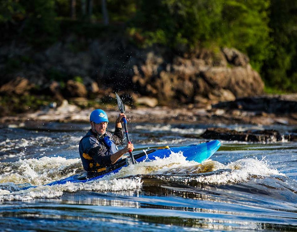 Learn River Running Kayak Skills on the Ottawa River