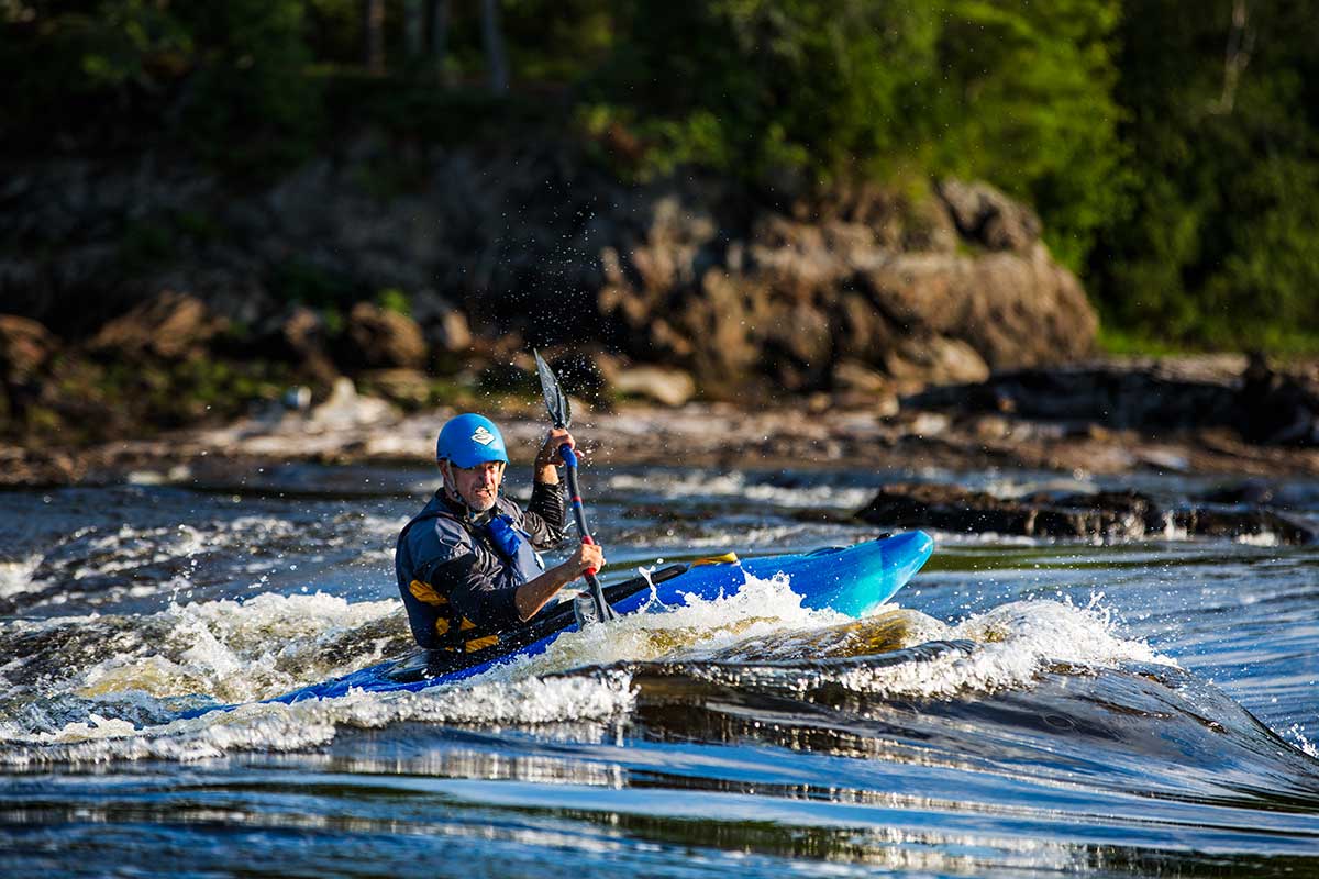 Learn River Running Kayak Skills on the Ottawa River