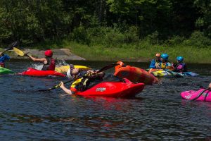 Learn to Roll a kayak on the Ottawa River