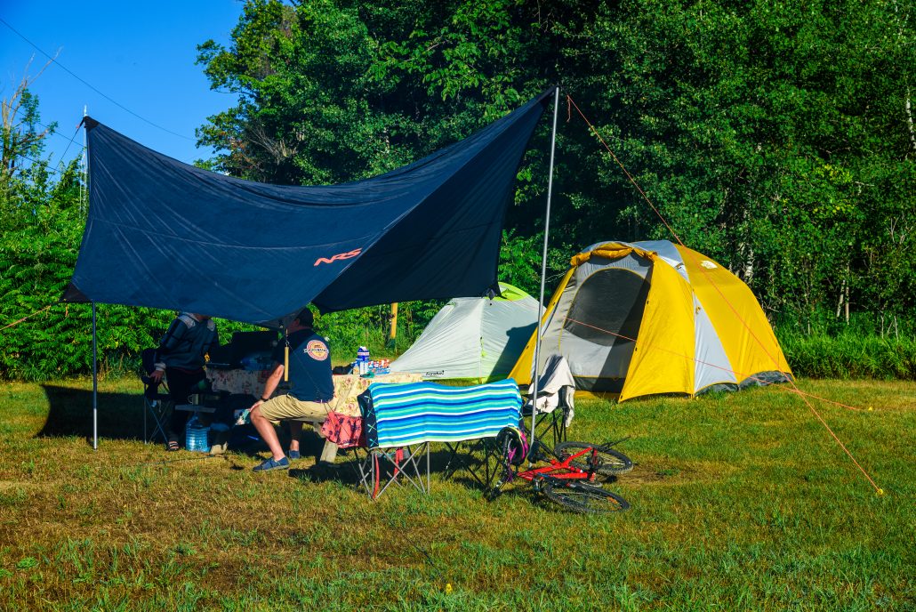 Camping in the National Whitewater Park
