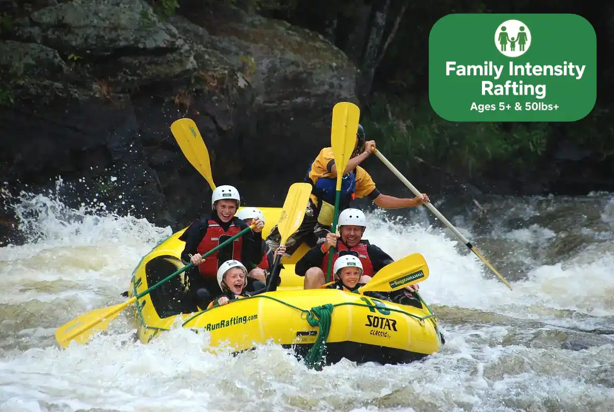 Family Whitewater Rafting Ontario Canada Ottawa River